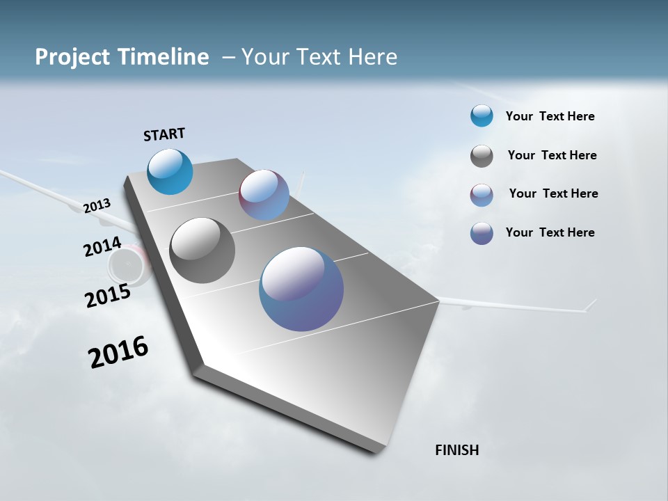 Air Travel Elevate PowerPoint Template