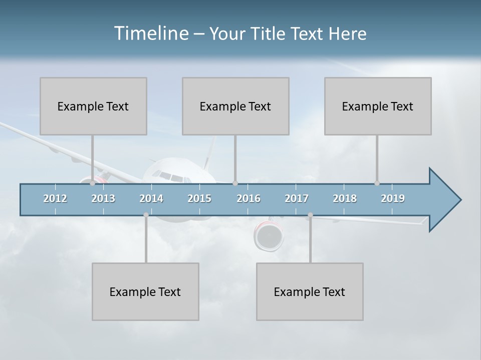 Air Travel Elevate PowerPoint Template
