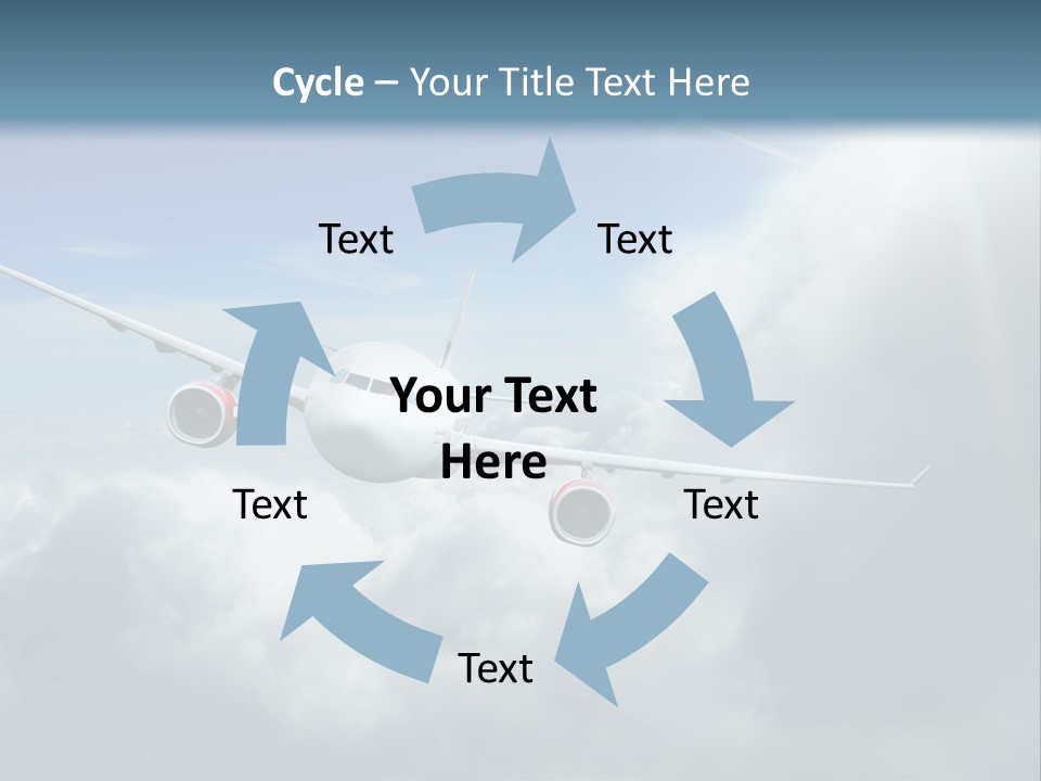 Air Travel Elevate PowerPoint Template