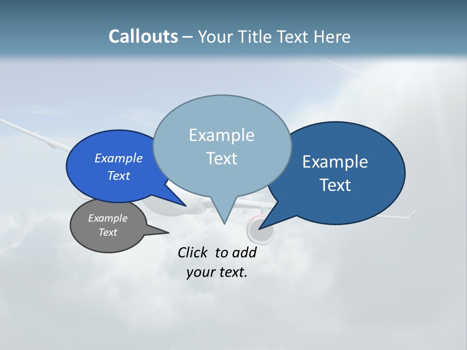 Air Travel Elevate PowerPoint Template