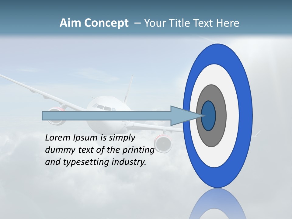 Air Travel Elevate PowerPoint Template