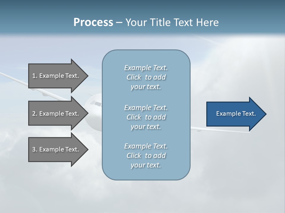 Air Travel Elevate PowerPoint Template