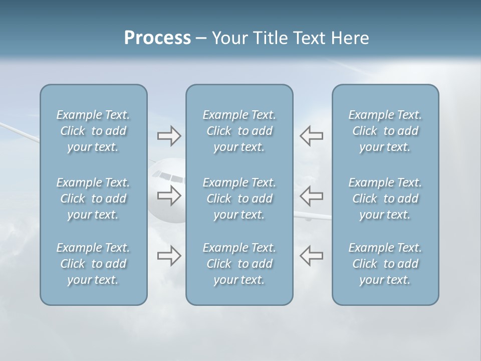 Air Travel Elevate PowerPoint Template