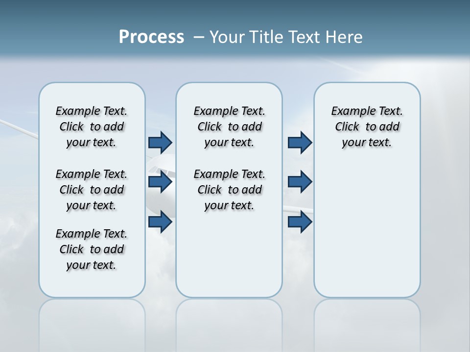 Air Travel Elevate PowerPoint Template