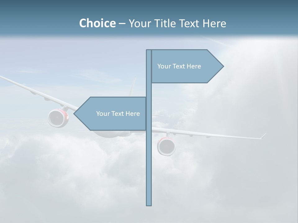 Air Travel Elevate PowerPoint Template