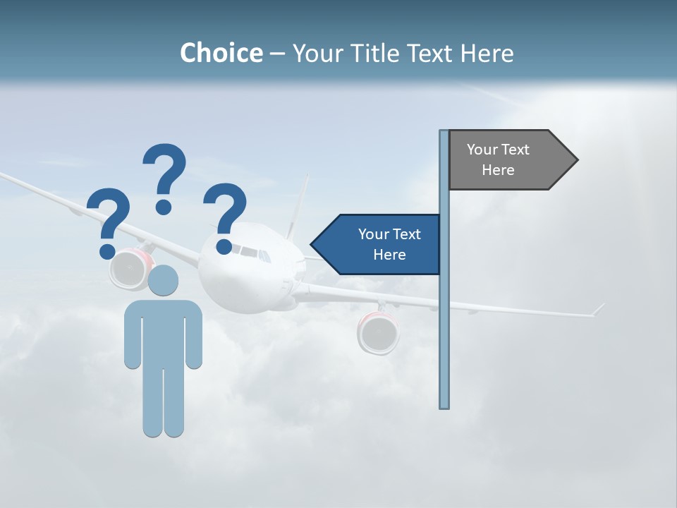 Air Travel Elevate PowerPoint Template