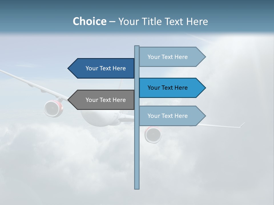 Air Travel Elevate PowerPoint Template