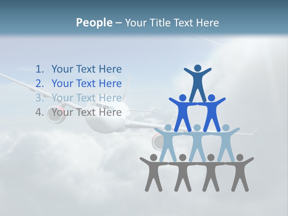 Air Travel Elevate PowerPoint Template