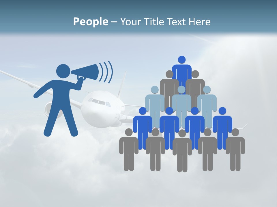 Air Travel Elevate PowerPoint Template