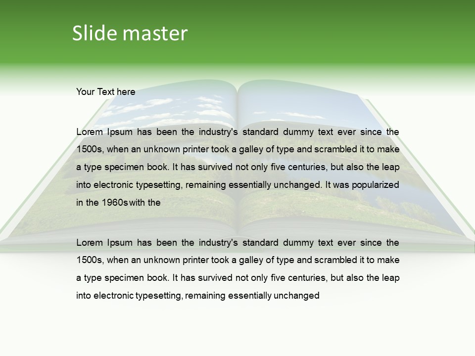 Science Graduation Teach PowerPoint Template