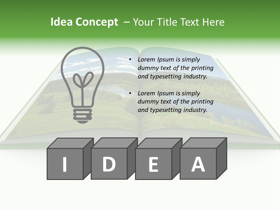 Science Graduation Teach PowerPoint Template