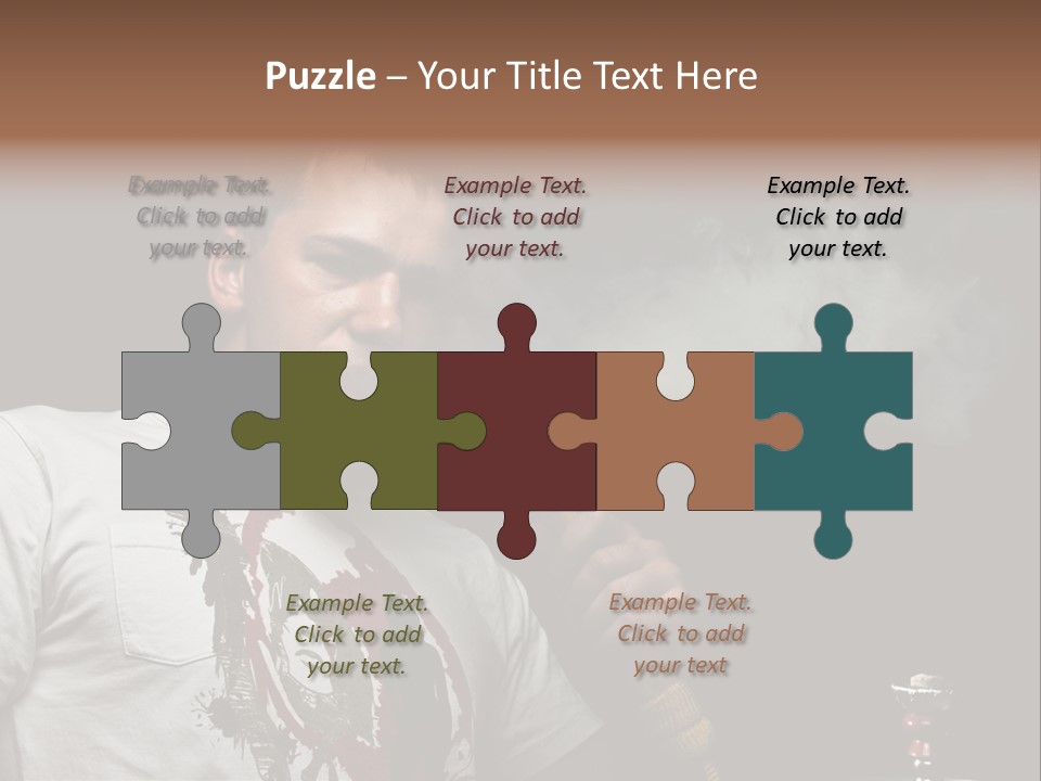 Face Pleasure Jet PowerPoint Template