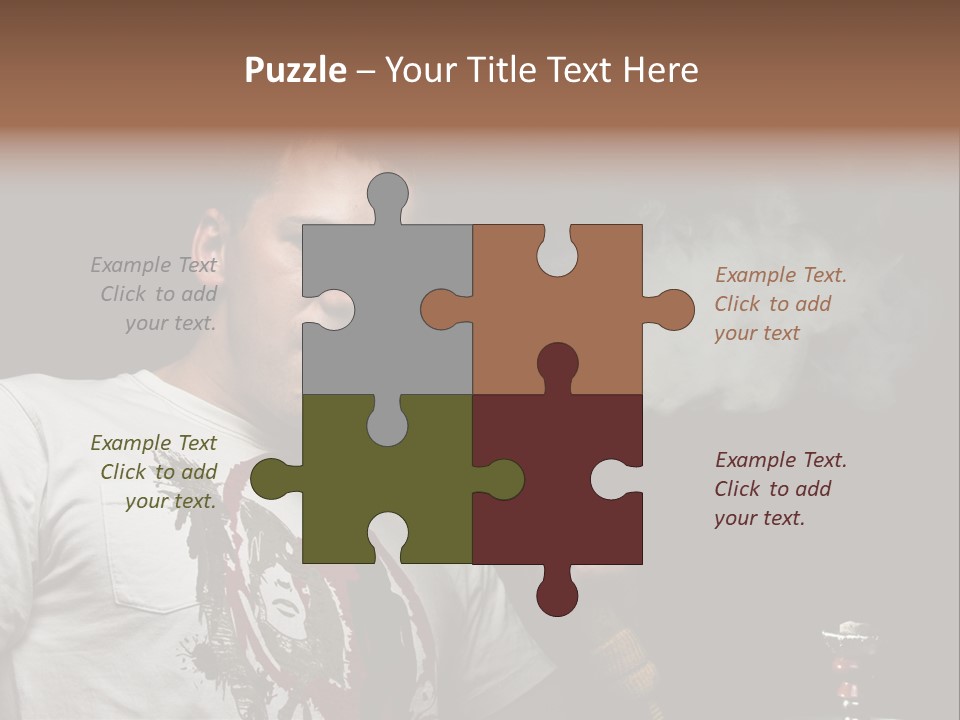 Face Pleasure Jet PowerPoint Template