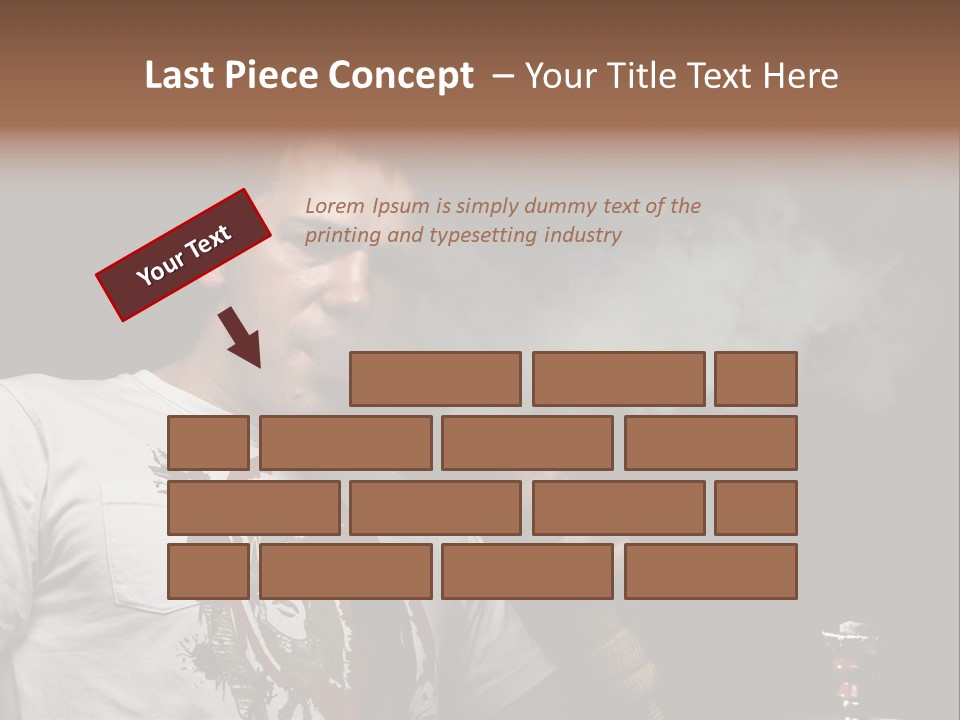 Face Pleasure Jet PowerPoint Template