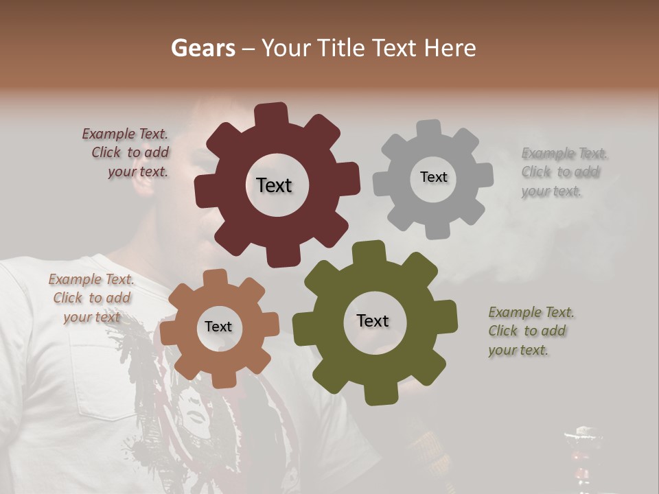 Face Pleasure Jet PowerPoint Template