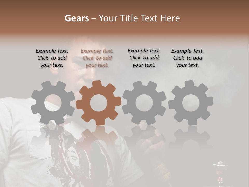 Face Pleasure Jet PowerPoint Template