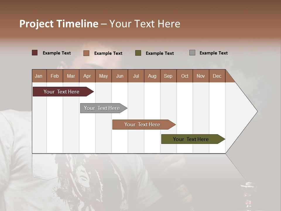 Face Pleasure Jet PowerPoint Template