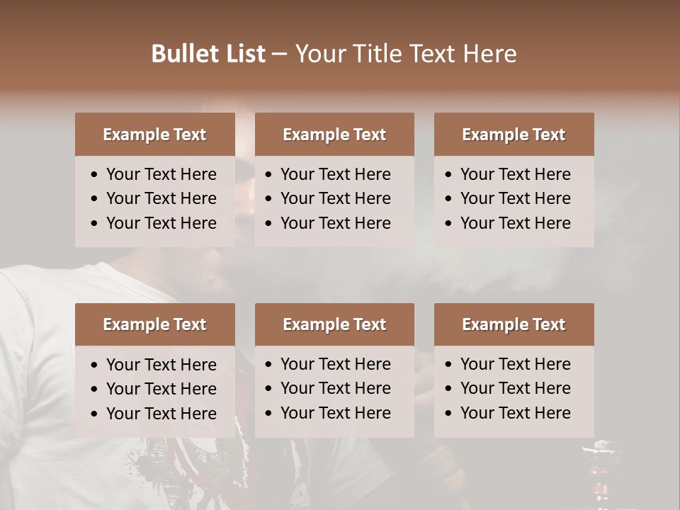 Face Pleasure Jet PowerPoint Template