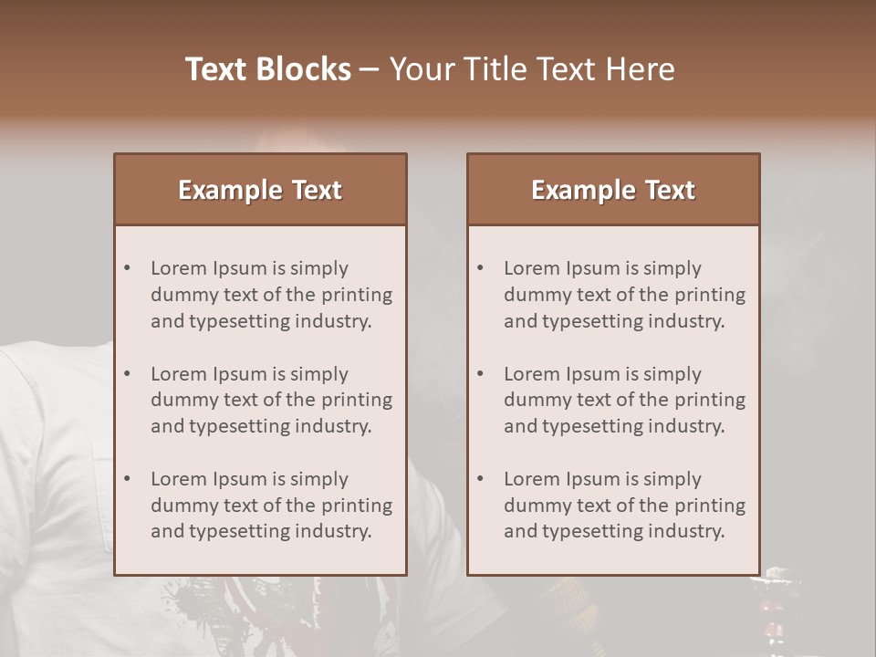 Face Pleasure Jet PowerPoint Template