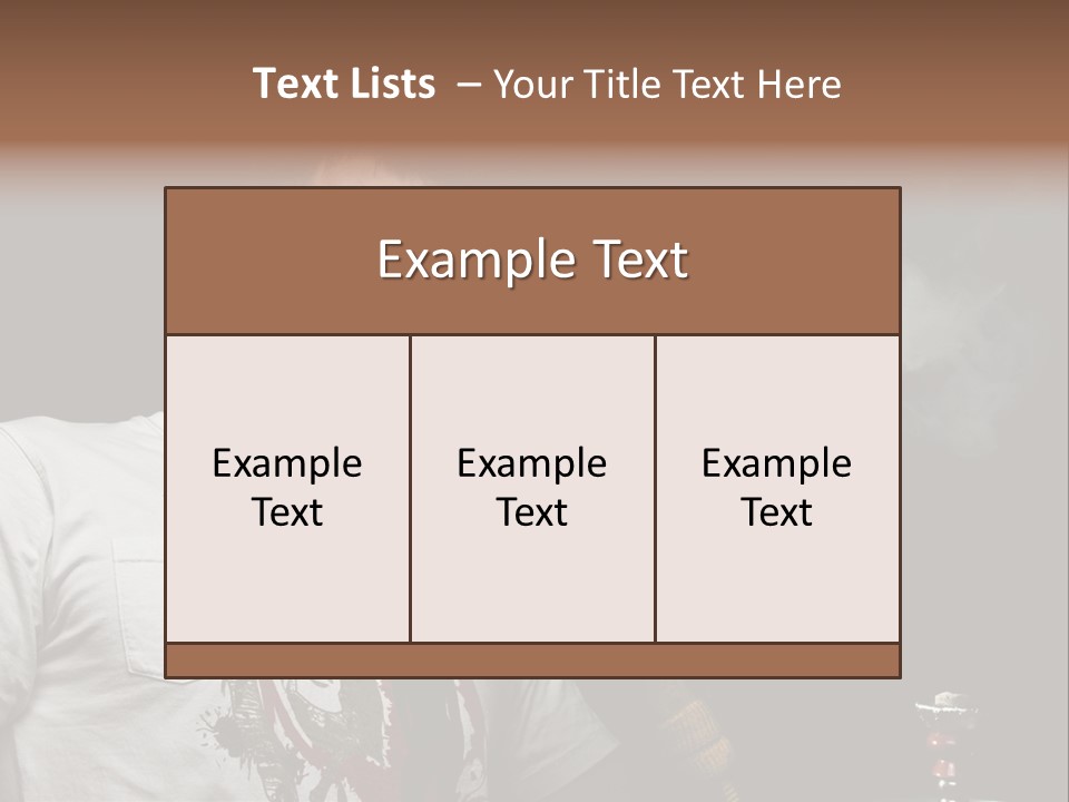 Face Pleasure Jet PowerPoint Template
