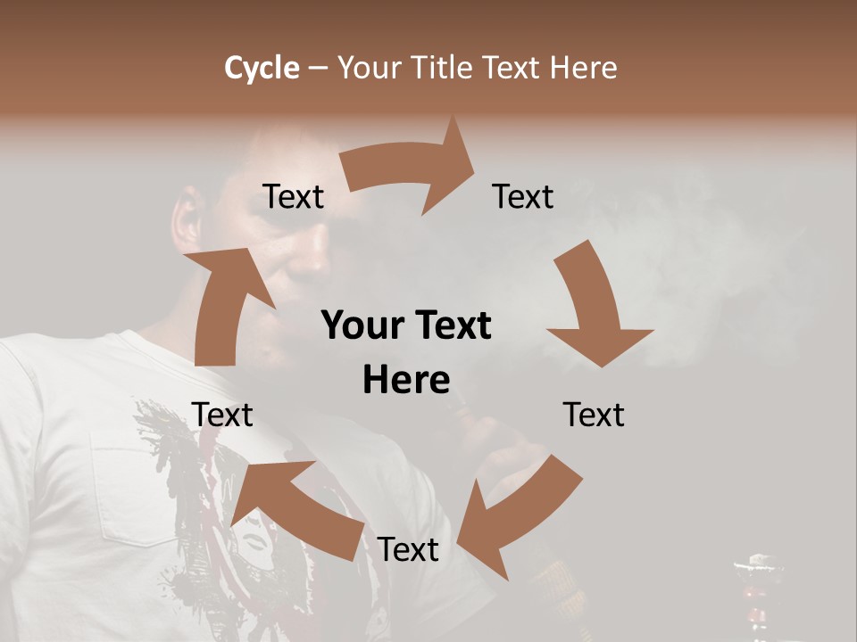 Face Pleasure Jet PowerPoint Template
