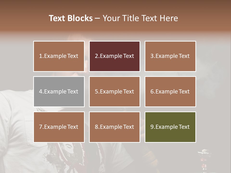 Face Pleasure Jet PowerPoint Template