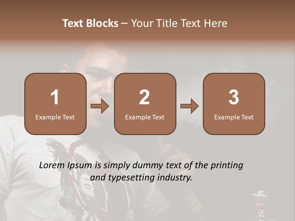 Face Pleasure Jet PowerPoint Template