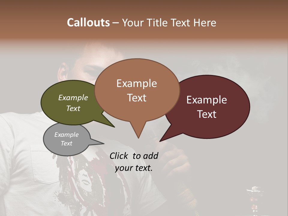 Face Pleasure Jet PowerPoint Template