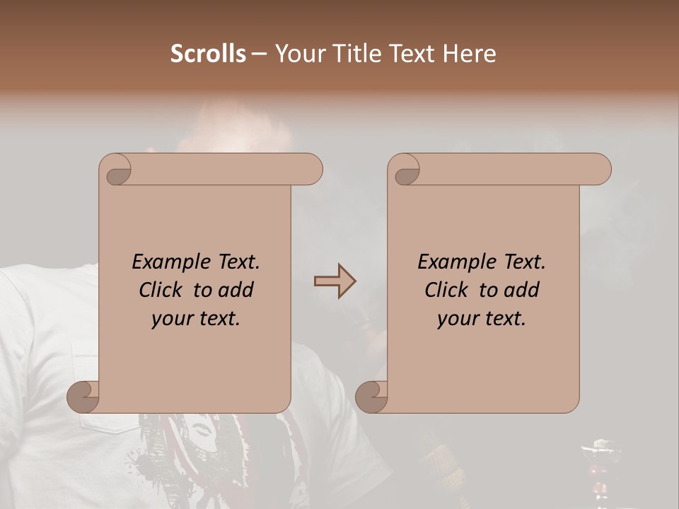 Face Pleasure Jet PowerPoint Template