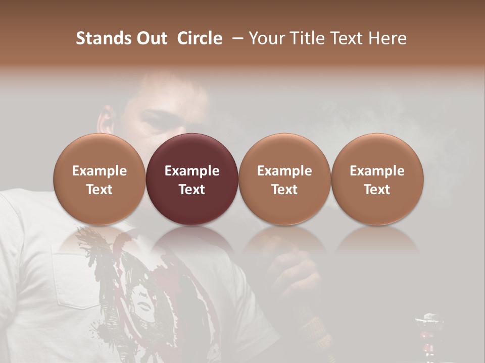 Face Pleasure Jet PowerPoint Template