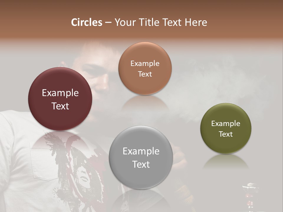 Face Pleasure Jet PowerPoint Template