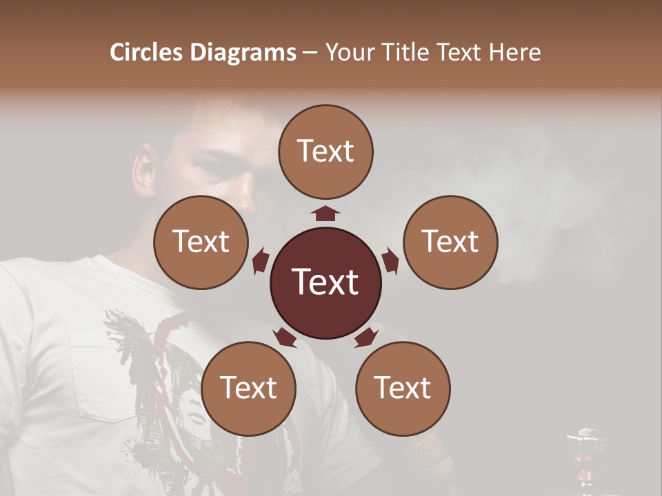 Face Pleasure Jet PowerPoint Template