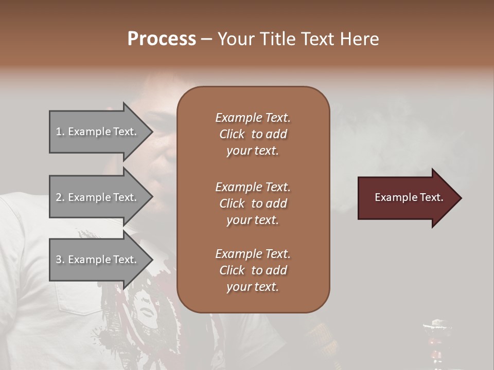 Face Pleasure Jet PowerPoint Template