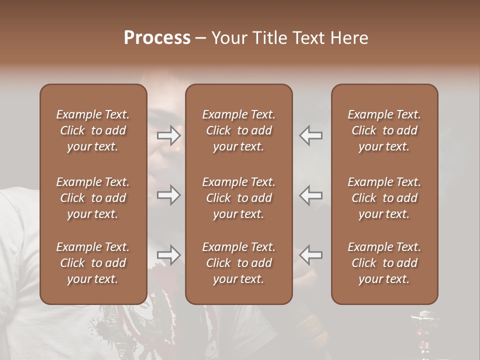 Face Pleasure Jet PowerPoint Template