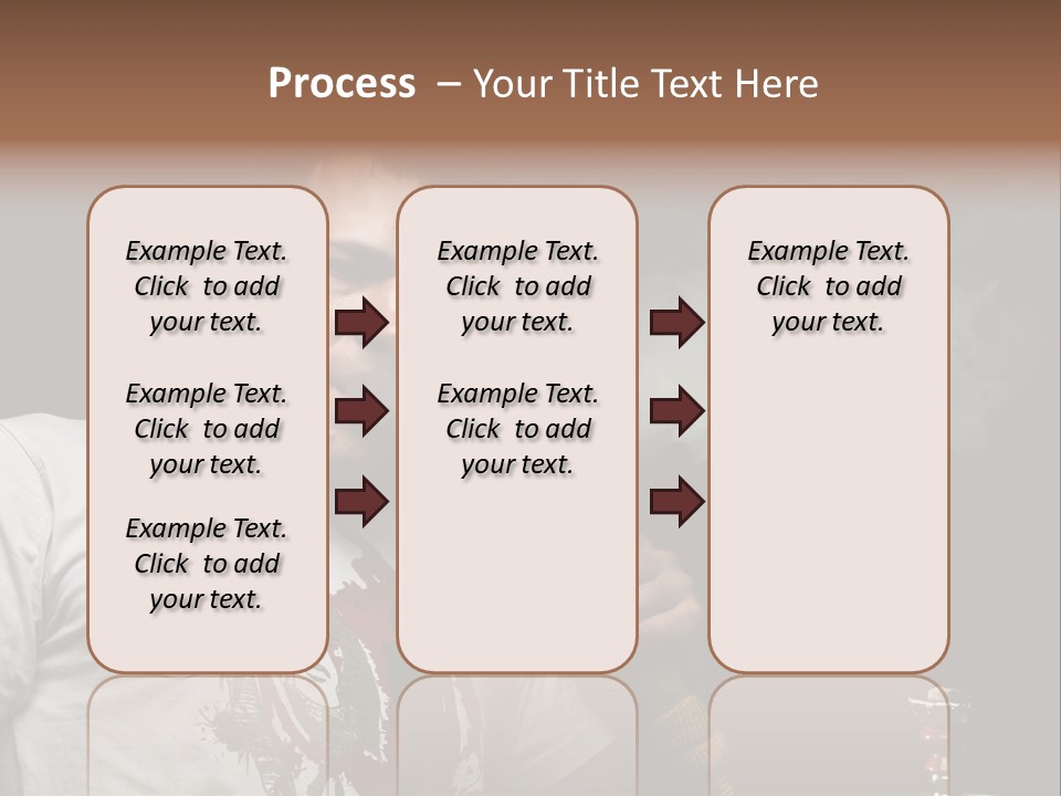 Face Pleasure Jet PowerPoint Template