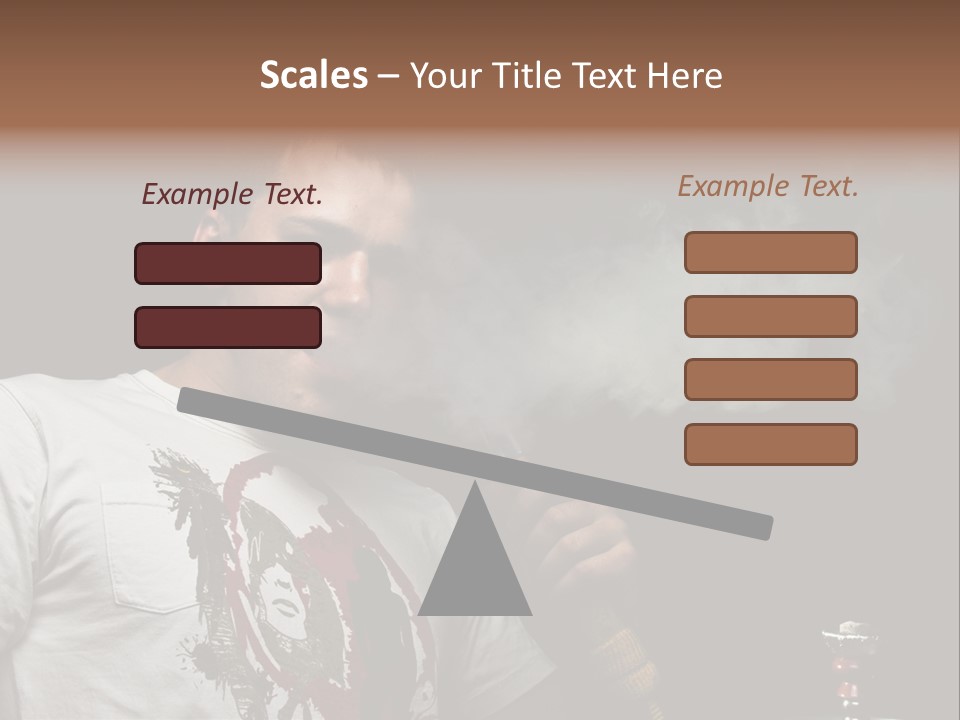 Face Pleasure Jet PowerPoint Template