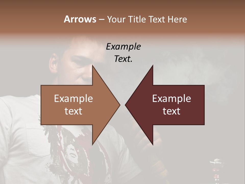 Face Pleasure Jet PowerPoint Template