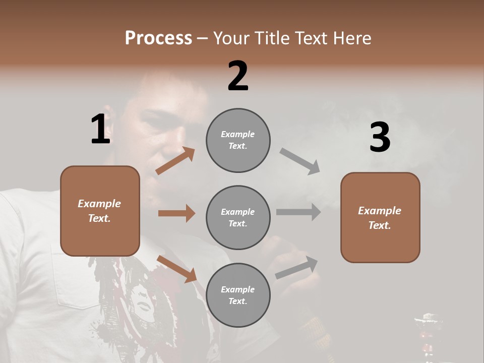 Face Pleasure Jet PowerPoint Template