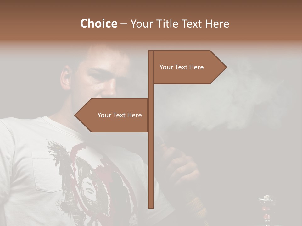 Face Pleasure Jet PowerPoint Template