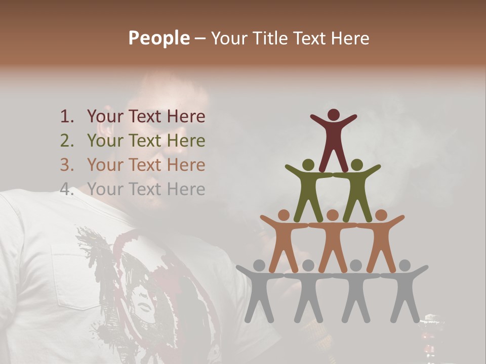 Face Pleasure Jet PowerPoint Template