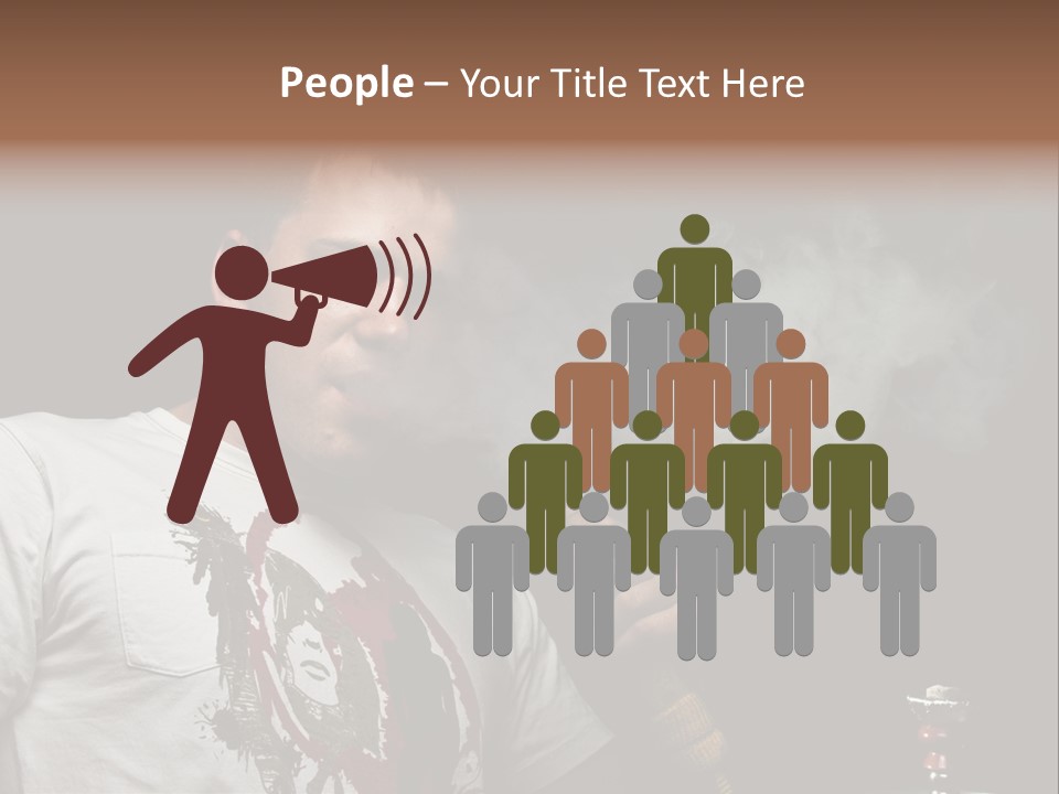 Face Pleasure Jet PowerPoint Template