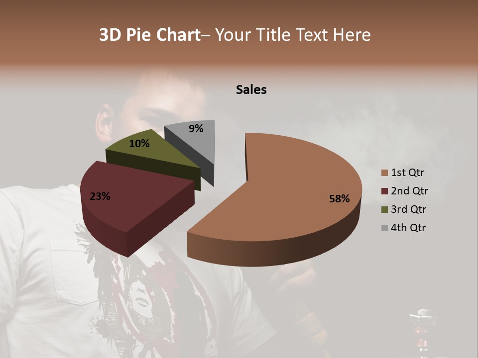 Face Pleasure Jet PowerPoint Template