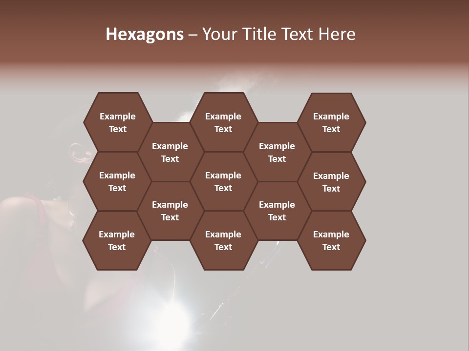 Nicotine Fashion Glamour PowerPoint Template