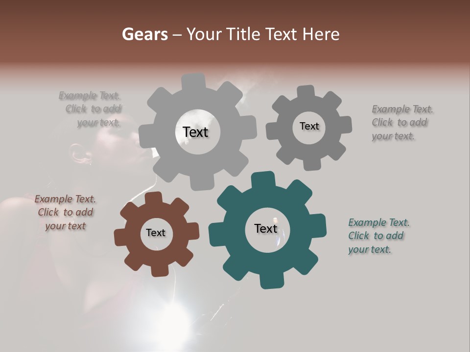 Nicotine Fashion Glamour PowerPoint Template