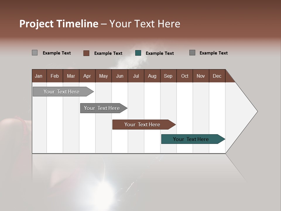 Nicotine Fashion Glamour PowerPoint Template