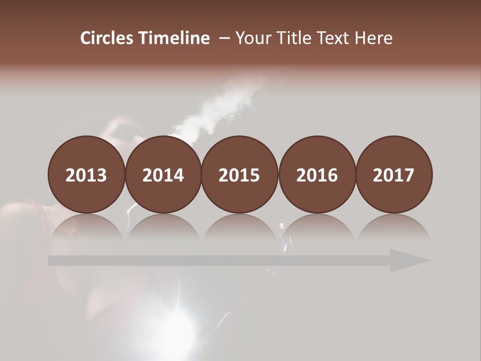 Nicotine Fashion Glamour PowerPoint Template