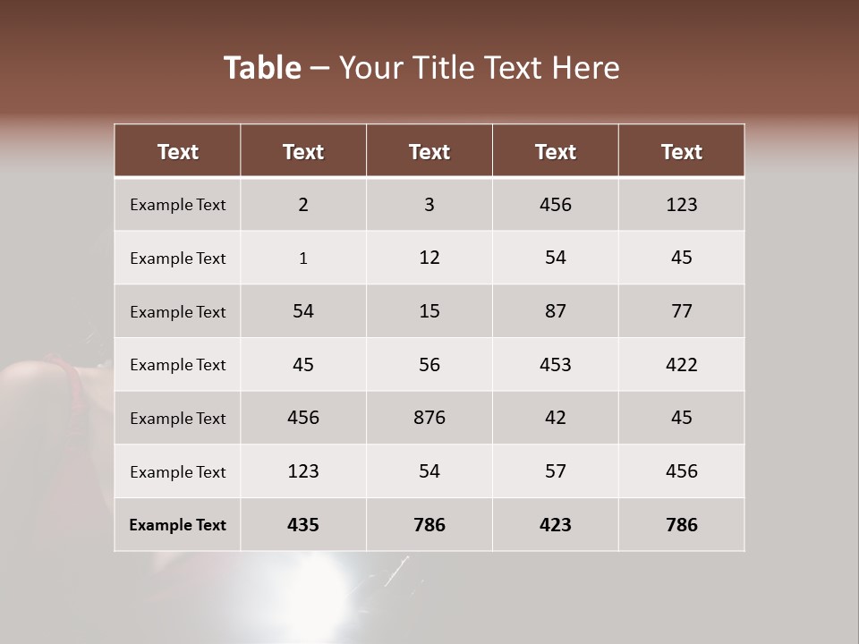 Nicotine Fashion Glamour PowerPoint Template