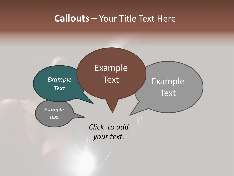 Nicotine Fashion Glamour PowerPoint Template