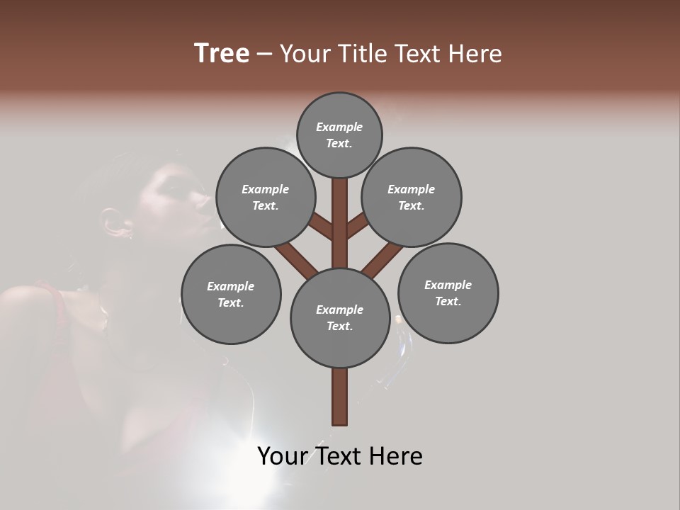 Nicotine Fashion Glamour PowerPoint Template