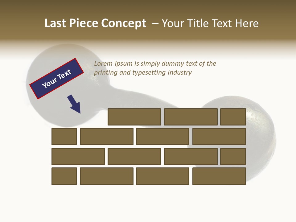 Icon Iron Isolated PowerPoint Template